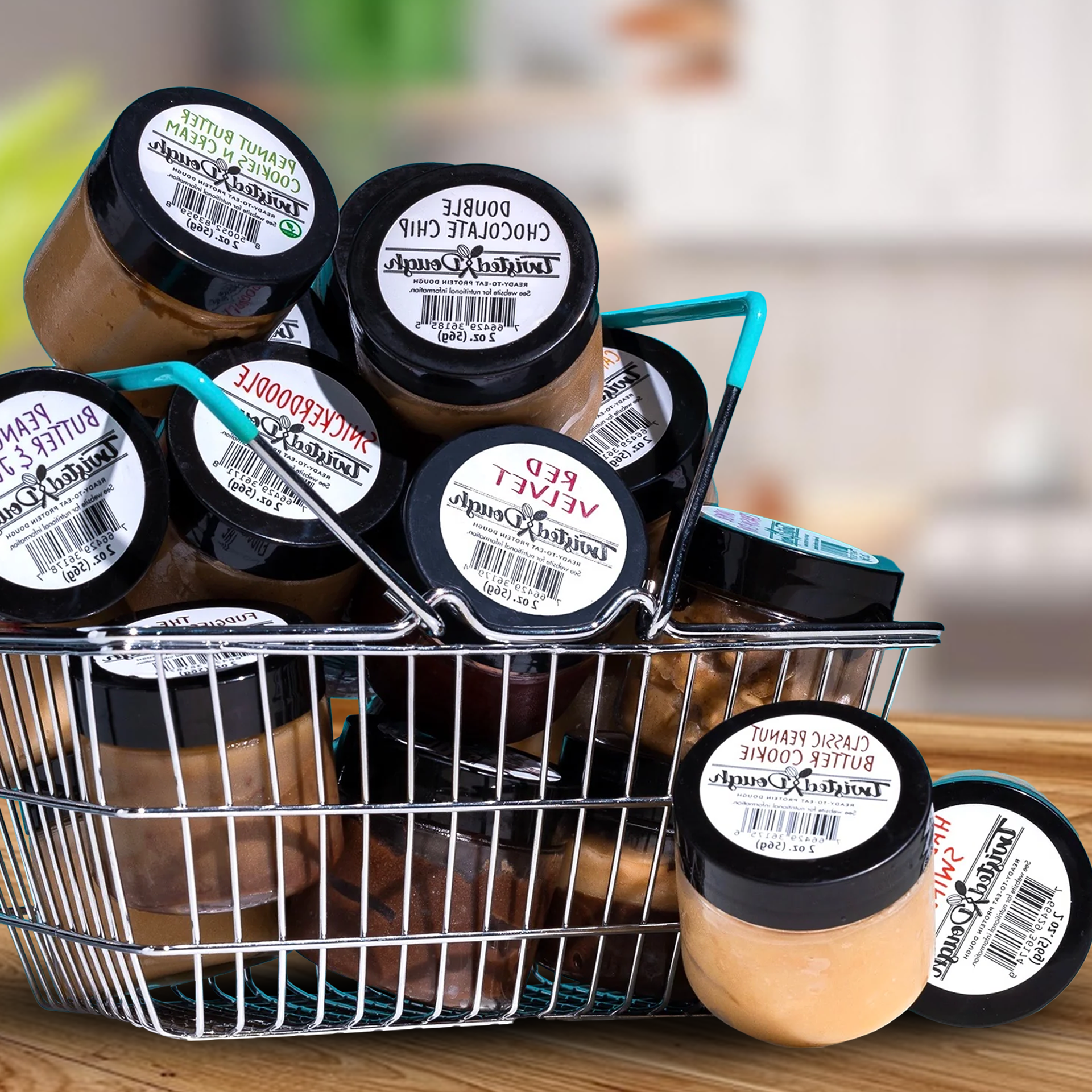 6 pack - Protein Dough MINI Sampler Pack